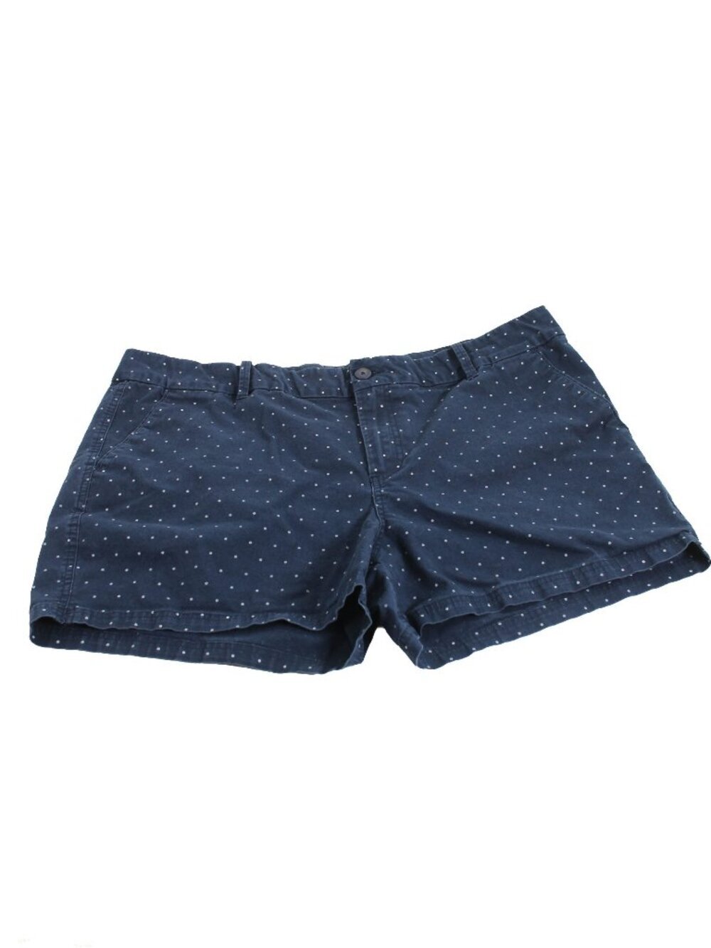 Columbia PFG Blue White Polka Dot Shorts Women's 20W
